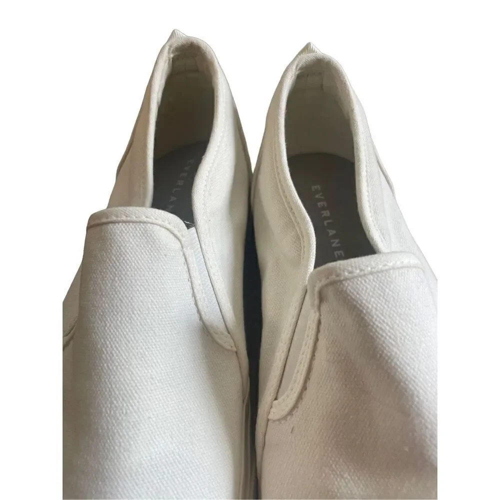 Everlane The Forever Slip-On‎ Sneaker womens 10 Mens 8.5 offwhite new - Picture 10 of 12